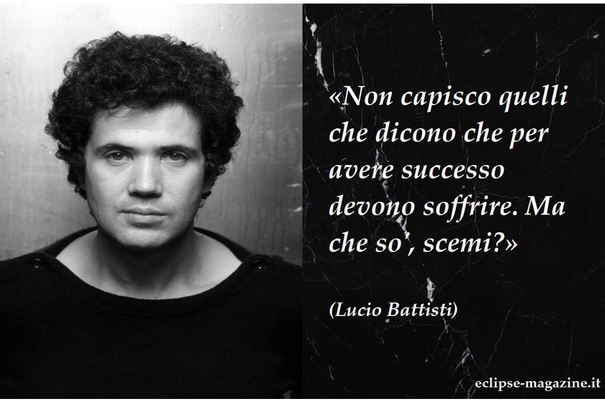 Aforisma di oggi, 28 Aprile: Lucio Battisti