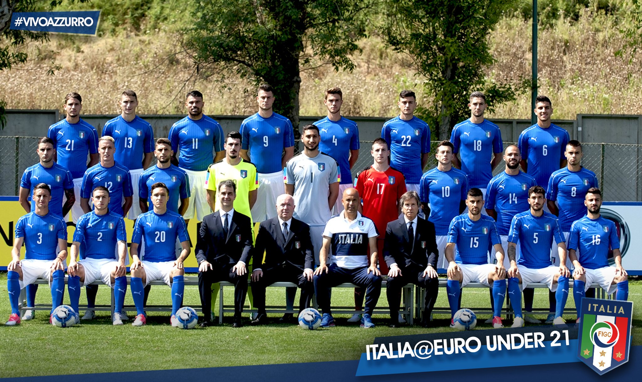 ITALIA-DANIMARCA parte questa sera l'europeo under 21 degli azzurrini