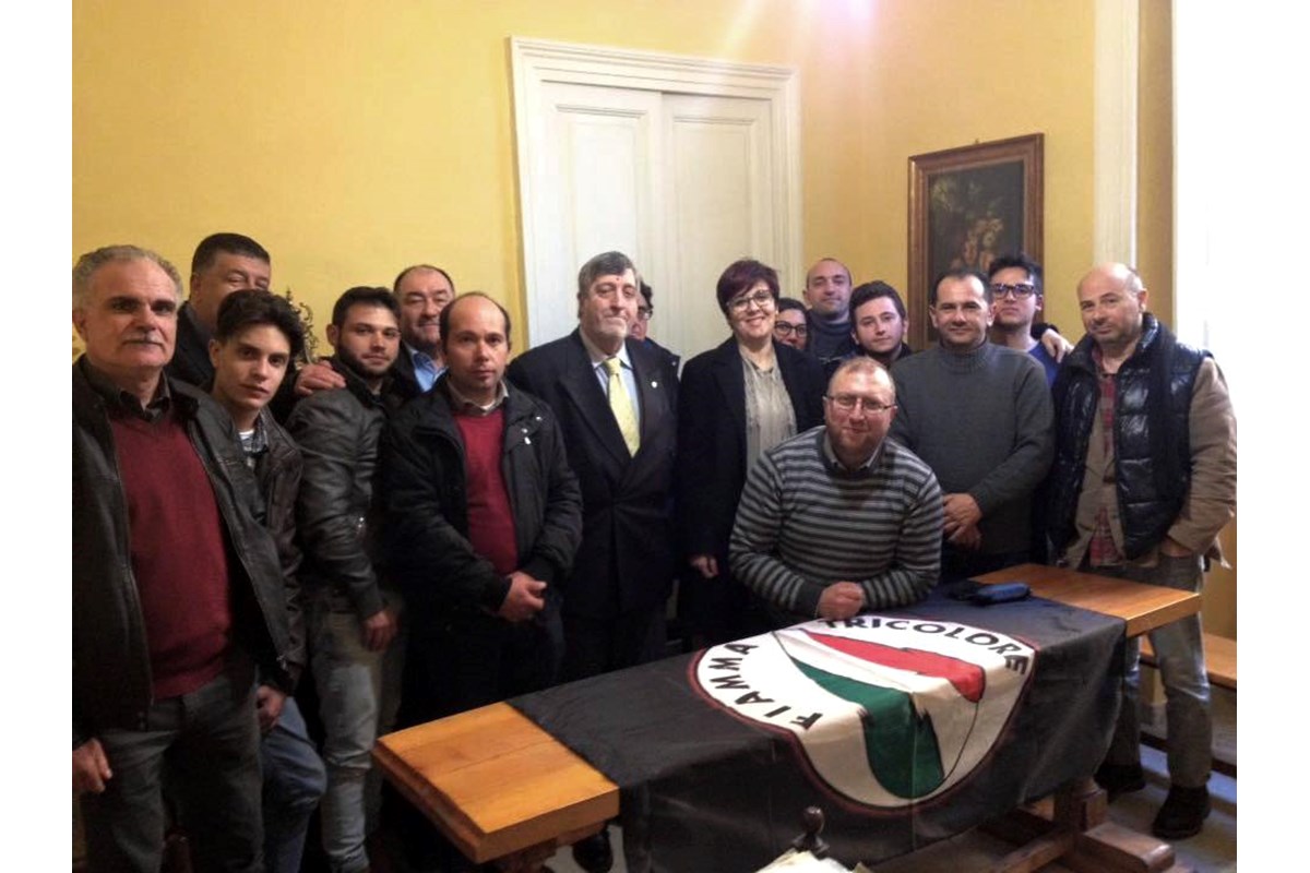Il SN del Movimento Sociale Fiamma Tricolore Carelli ha concluso la sua visita in Sicilia