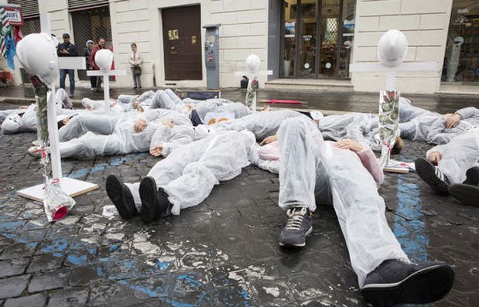 In Italia si continua a morire di lavoro