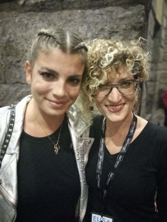Anna Barbaresi a Verona per il grande show di ELISA