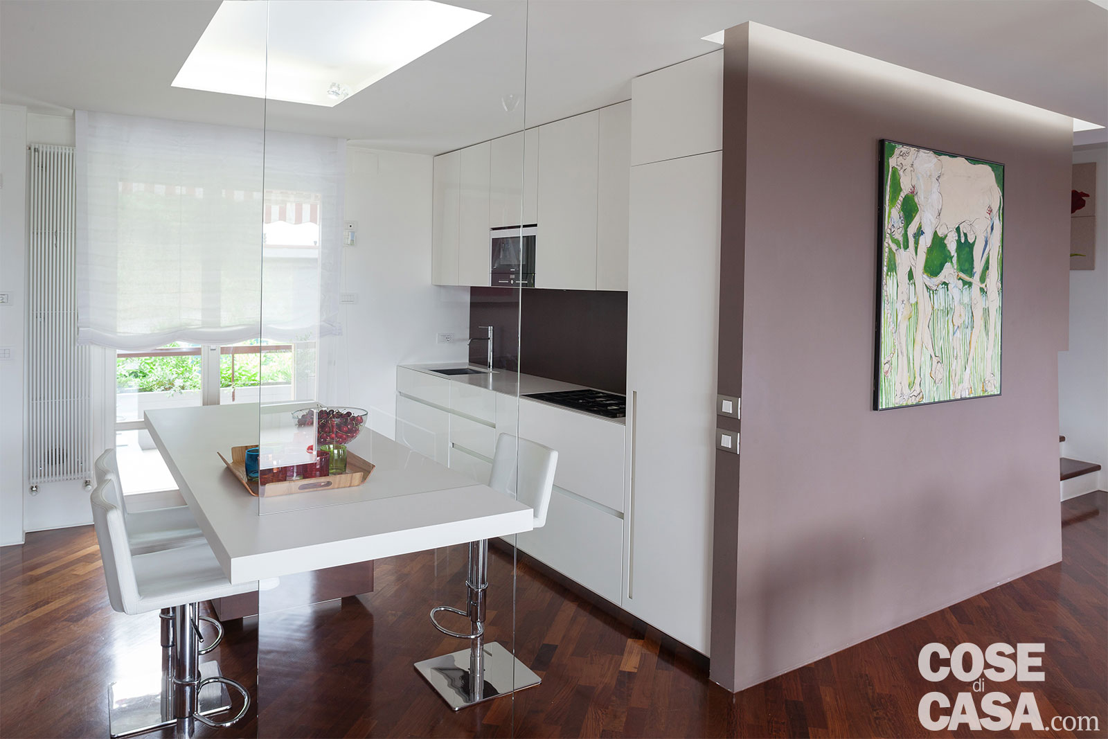 Cucina bianca: le diverse soluzioni di 3 case “vere”