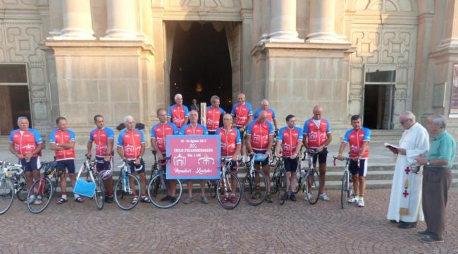 Pellegrinaggio in bici da Vicoforte a #Lourdes