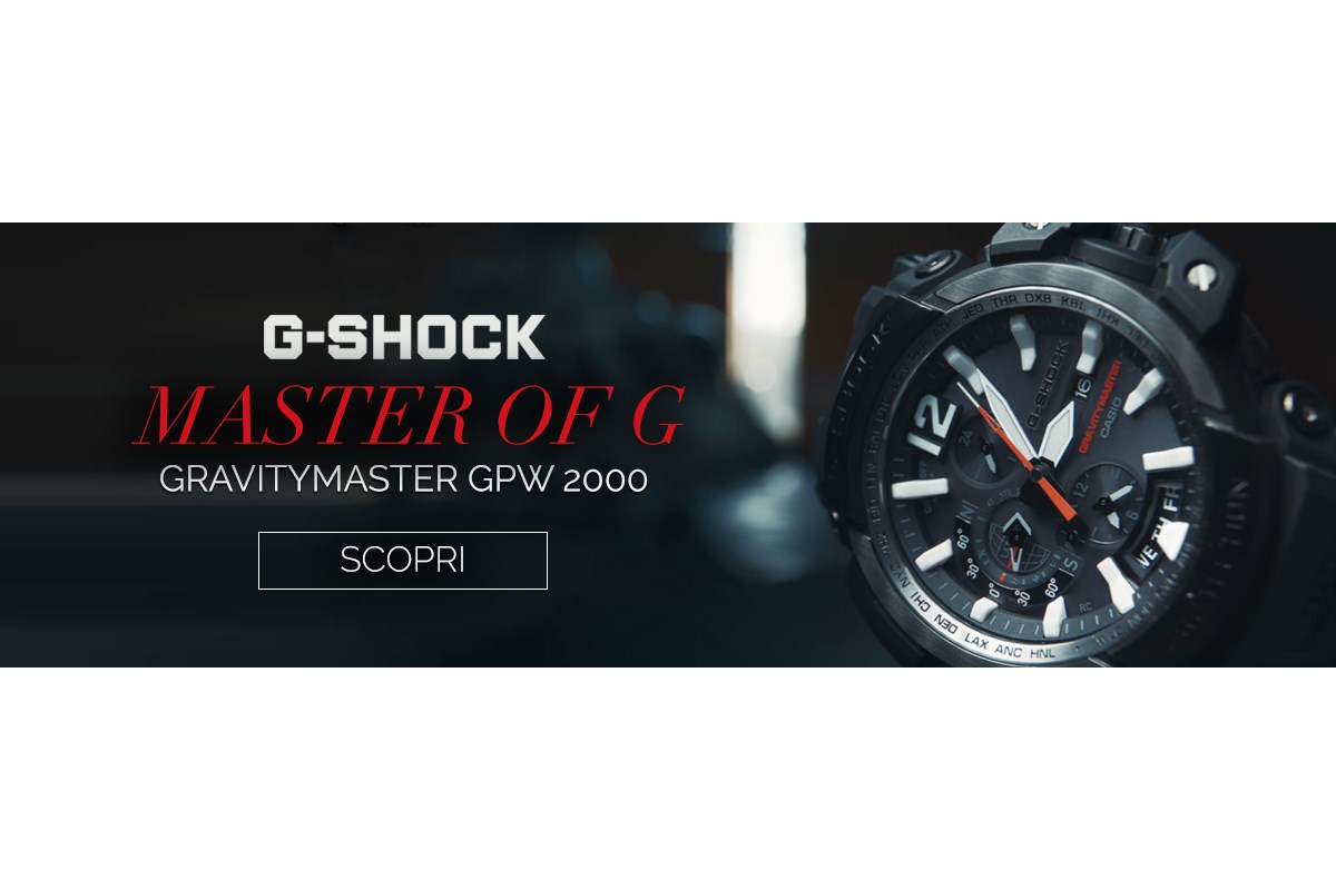 Scopri il primo orologio G-SHOCK Bluetooth e GPS: GPW-2000