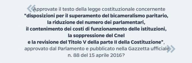 4 dicembre 2016: In Italia il referendum costituzionale sulla riforma Renzi-Boschi