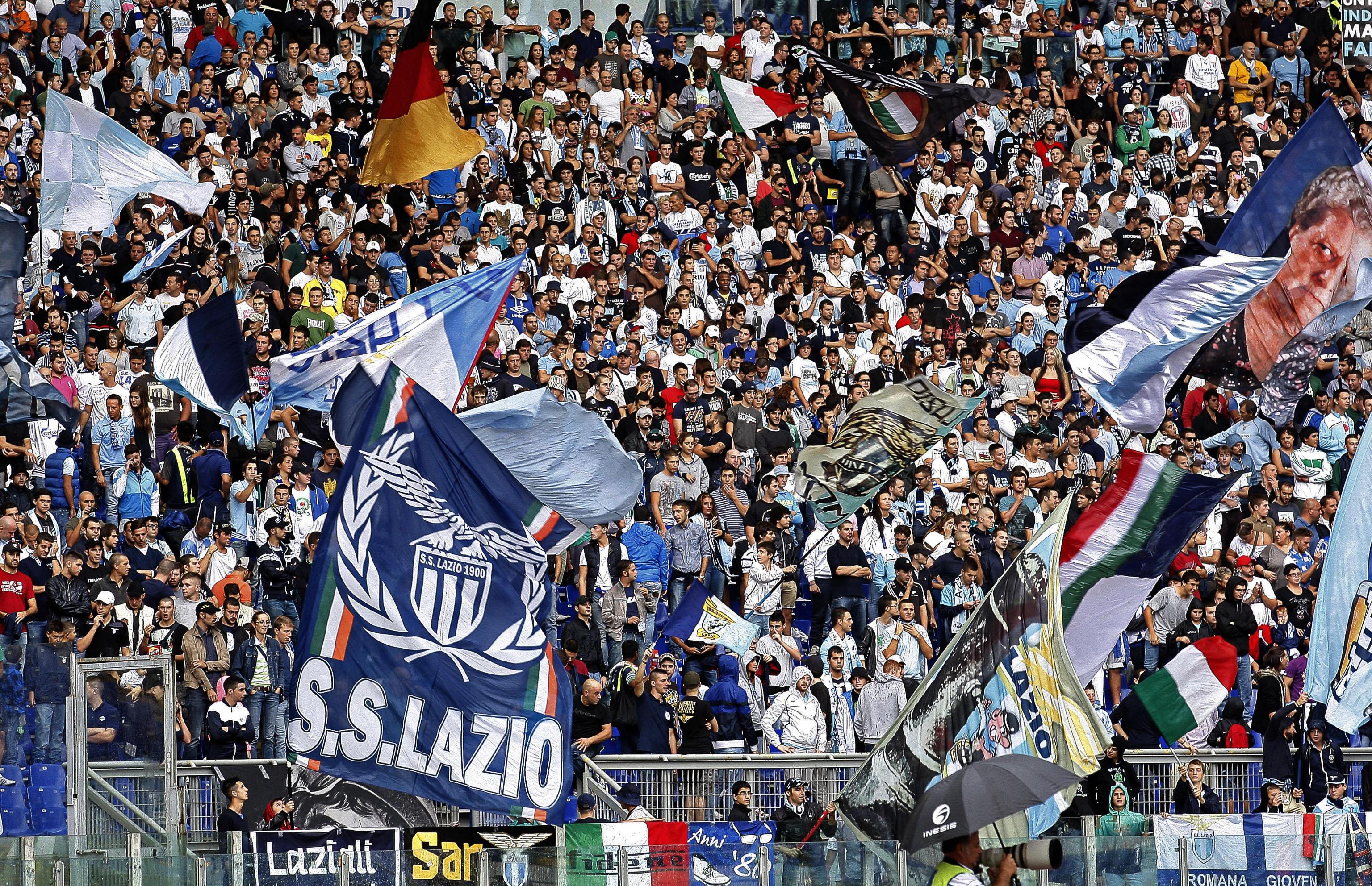 La Lazio senza la sua Nord al derby