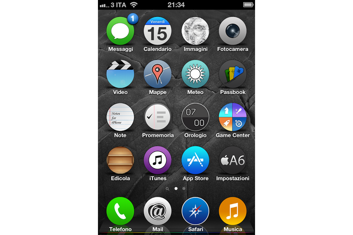 iPhone | come rendere le cartelle tonde , ecco la guida !!
