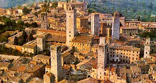 San Gimignano. Vieni a visitare il borgo medievale delle torri.