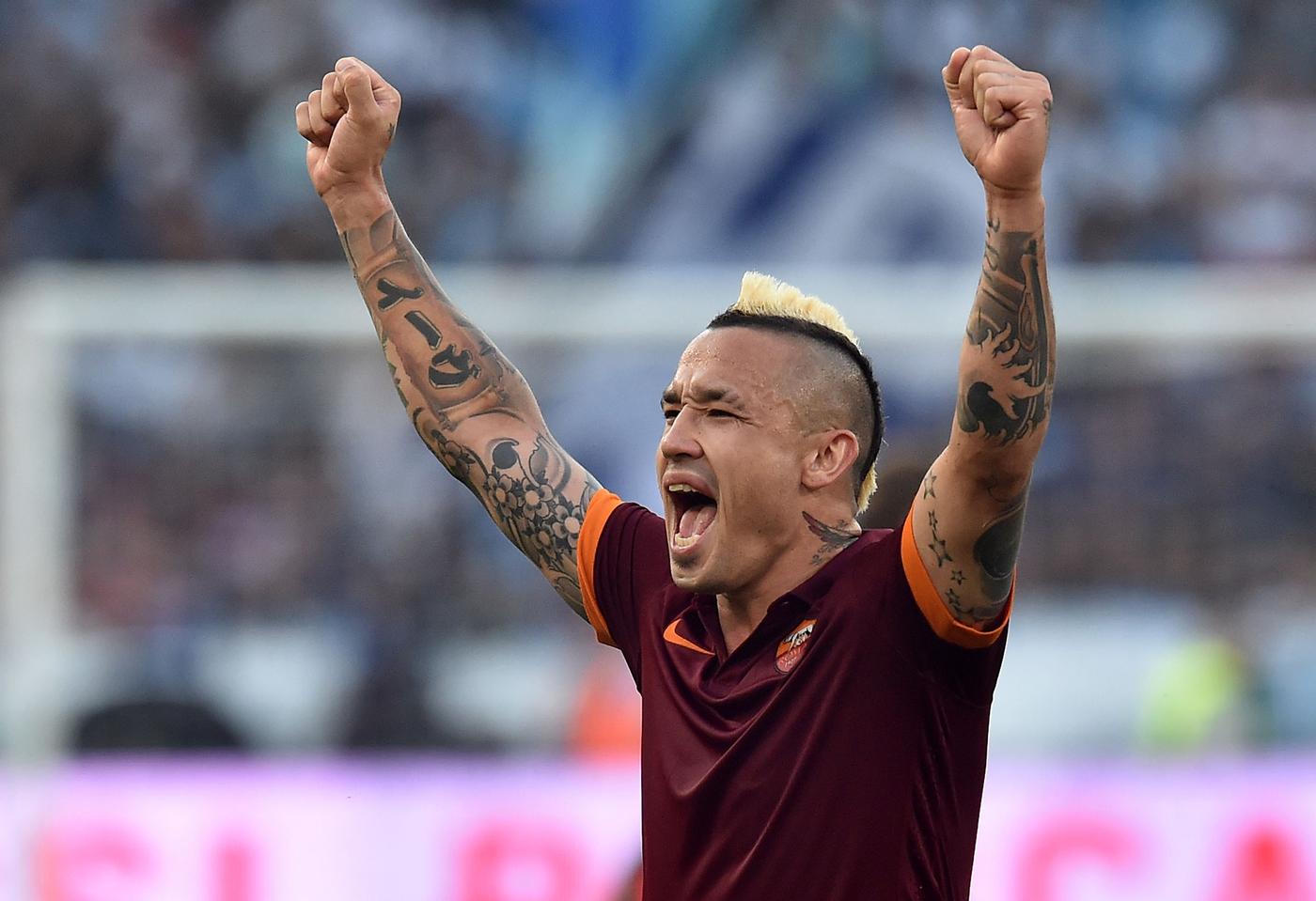 Nainggolan risponde a Perisic, pareggio tra Roma ed Inter