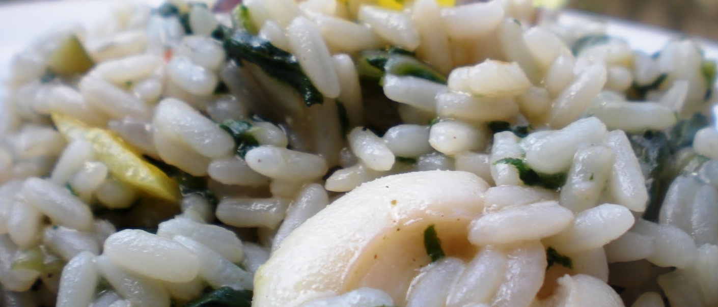 Ricetta del risotto alle seppie e bietole di Viareggio