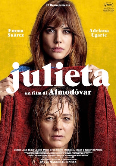 Recensione di Julieta il nuovo film di Pedro Almodovar