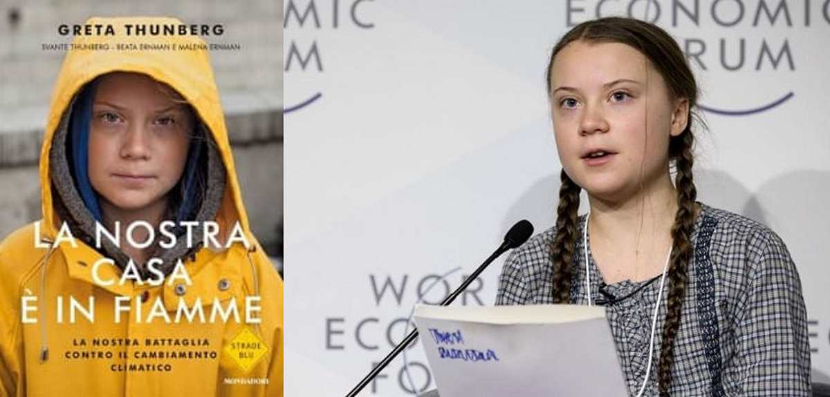 La Nostra Casa è In Fiamme In libreria il libro di Greta Thunberg, La nostra casa è in fiamme